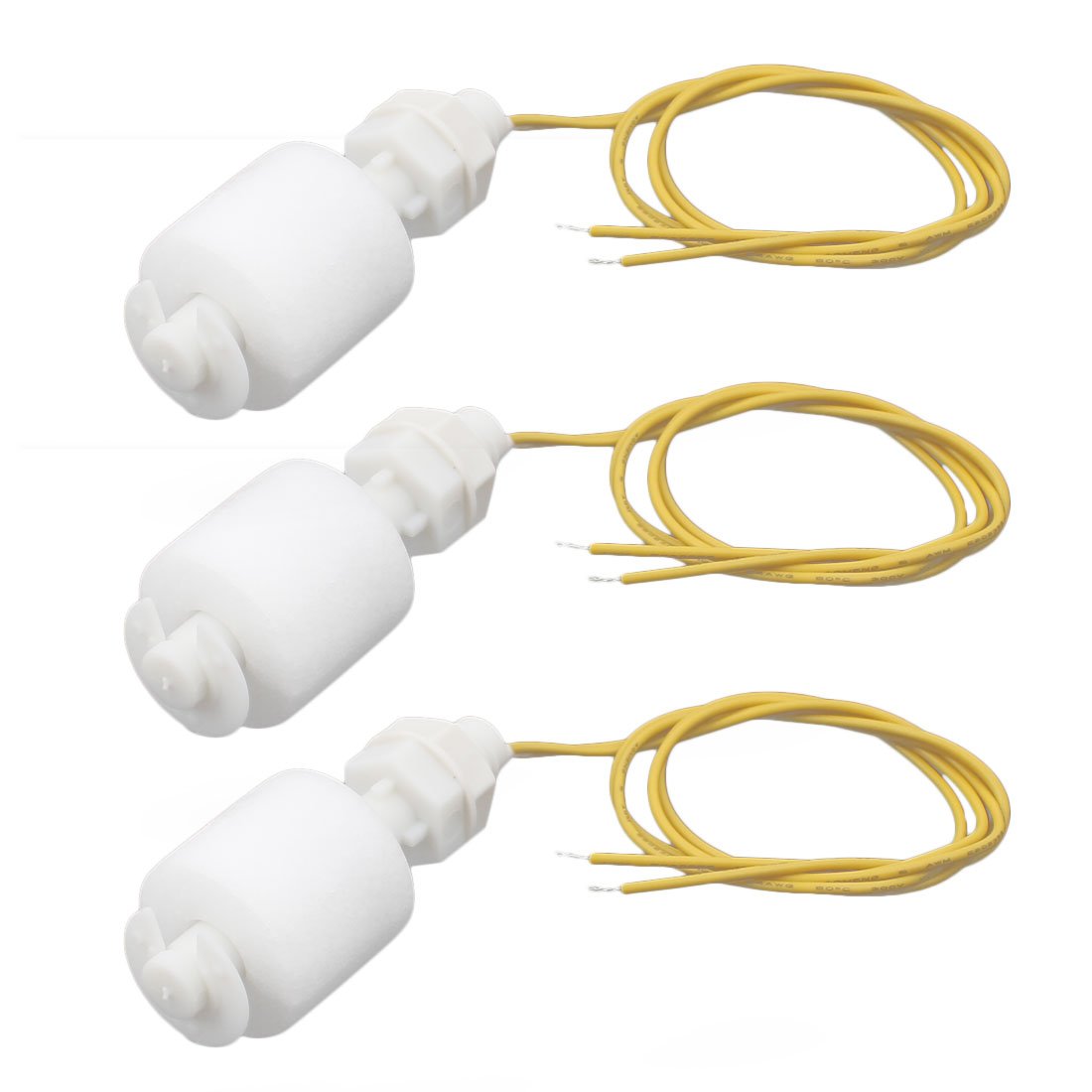 sourcingmap 3 Pcs ZP4510 Liquid Water Level Control Sensor Straight Float Switch