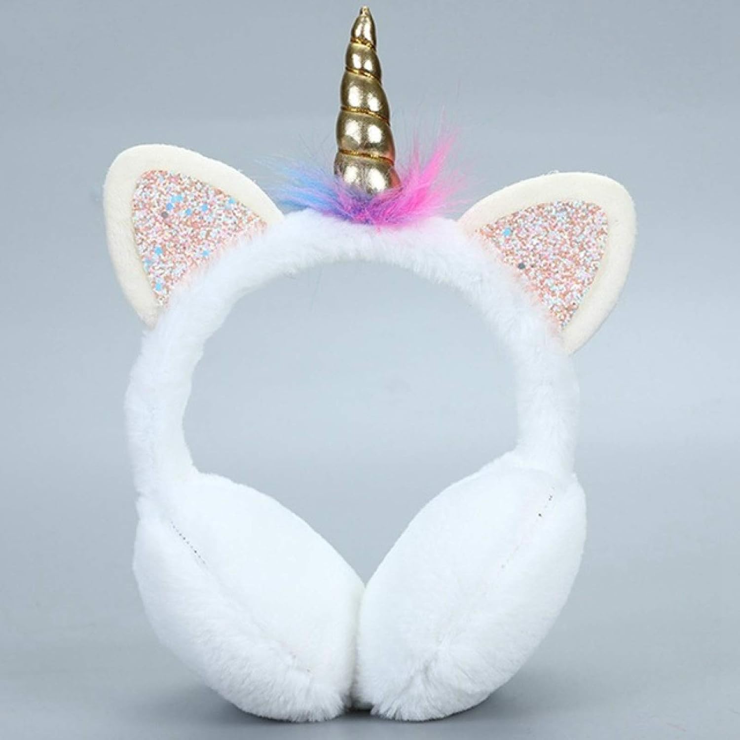 Cache-Oreilles Enfant Hiver - Forme Chat Mignon, Réglable, Pour Fille Et Garçon De 3 à 8 Ans