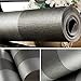QIHANG Modern Minimalist Non-Woven Vertical Stripes Wallpaper Roll Black Gray 0.53m*10m=5.3㎡