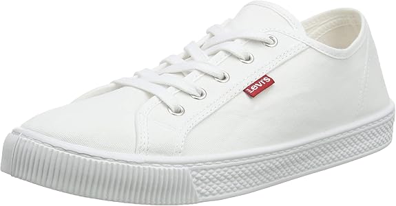 levis malibu canvas trainers