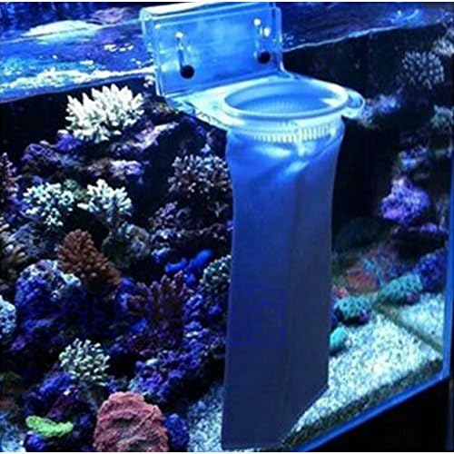 juxinuk 1pc 150UM Filter Bag Protecting Reef Fish Tank Aquarium Marine Bubble Mesh Pond