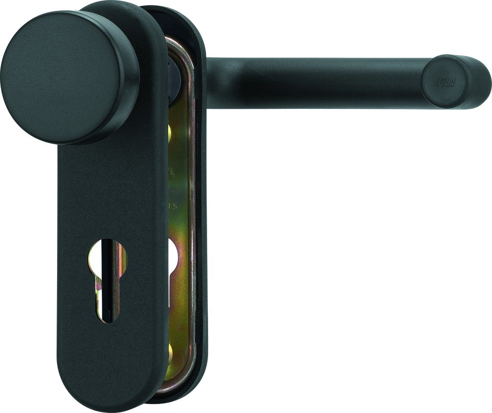 ABUS KFG 279782 Door Handle Both-Sided SB-Header Protective Coating Round