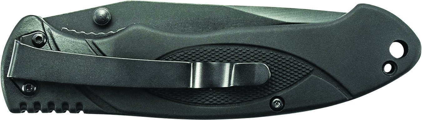Smith-Wesson-Extreme-Ops-SWA25-Liner-Lock-Folding-Knife-Clip-Point-Blade-Rubber-Handle