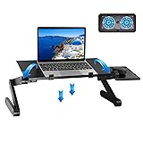 Adjustable Laptop Stand with Cooling Fans Portable