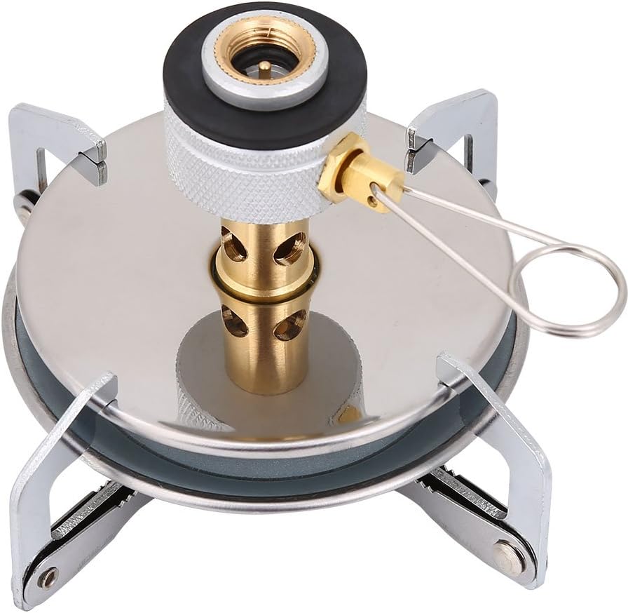 Titanium Alloy Ultralight Portable Folding Backpacking Gas Stove Hiking