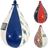 Ringside Apex Boxing Speed Bag - Premium Synthetic Leather Punching Ball, Multiple Sizes &amp; Colors, Ideal for Hand-Eye Coordination, Training Equipment for Fighters