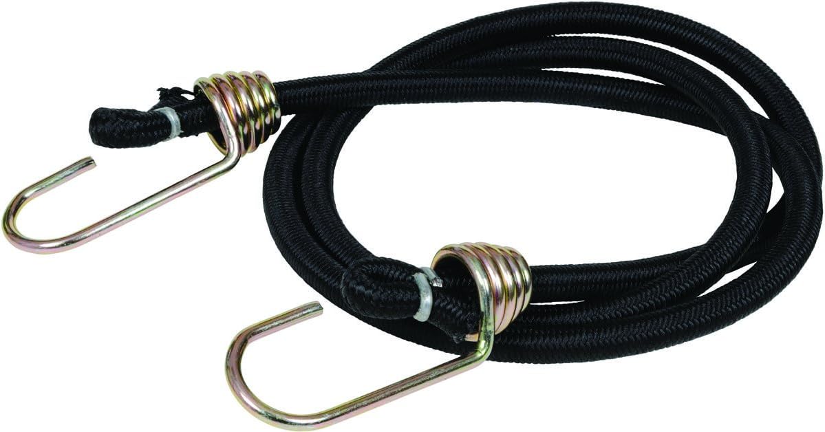 KEEPERBlack Bungee Cord 48 in. L x 0.374 in. 1 pk
