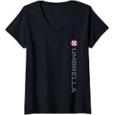 Womens Vertical V-Neck T-Shirt