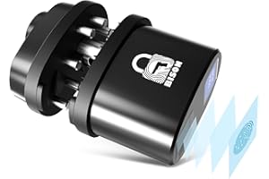 Bison Fingerprint Trigger Lock 0.3-Second Biometric Unlock for Handguns & Rifles | CA DOJ Approved | 360° Touch with Backup K