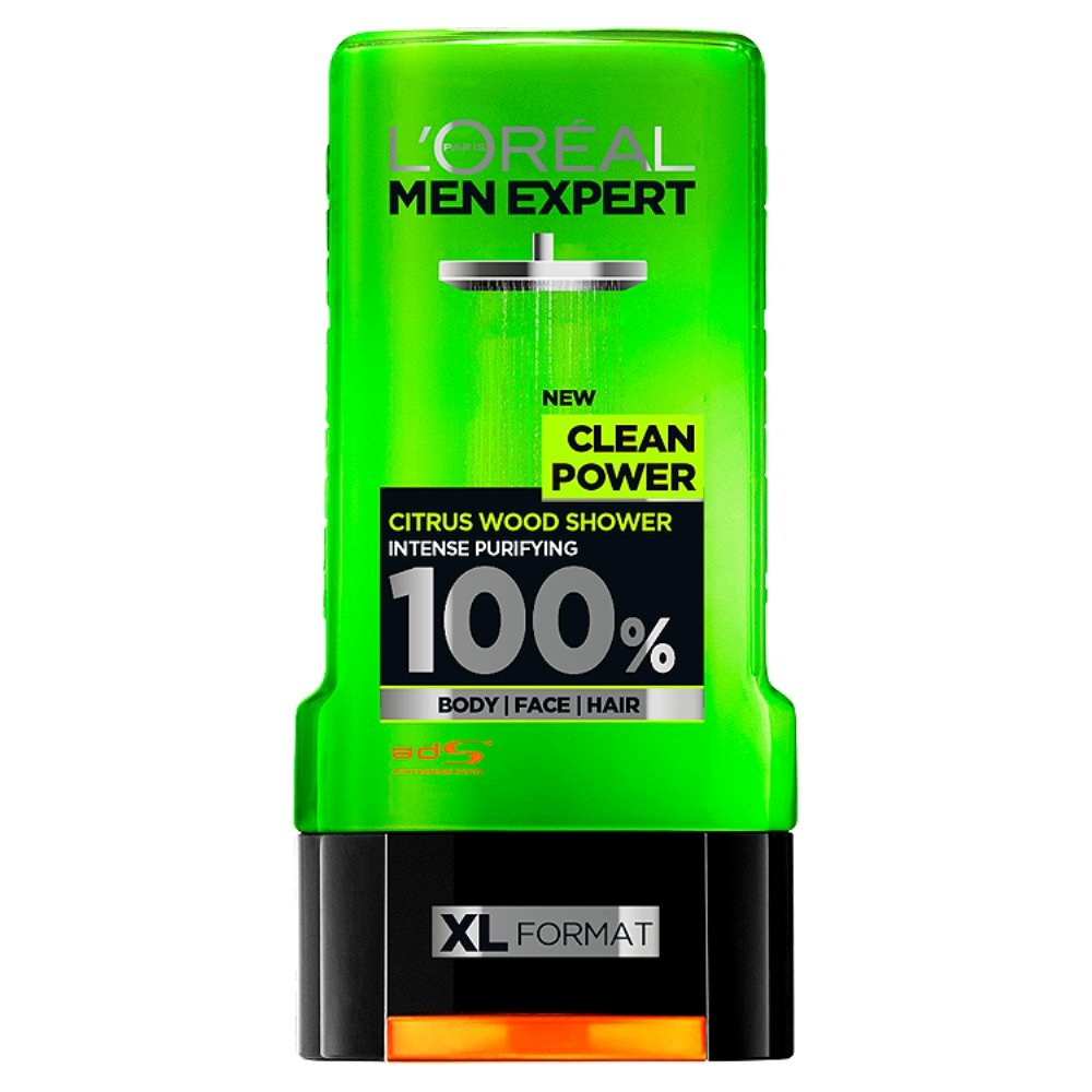Buy L Oreal Paris Men Expert Clean Power Shower Gel Citrus Wood
