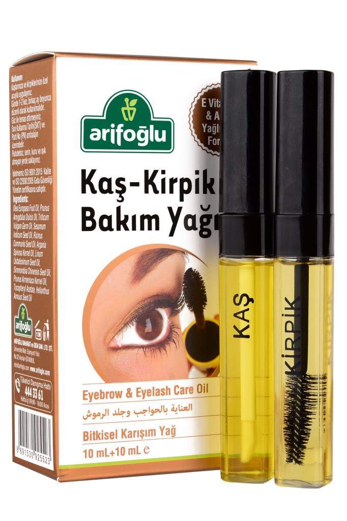 Arifoglu Eyebrow&Eyelash Care Oil 10Ml+10ML