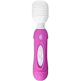 Vibratex Mystic Wand Silicone, Pink/White