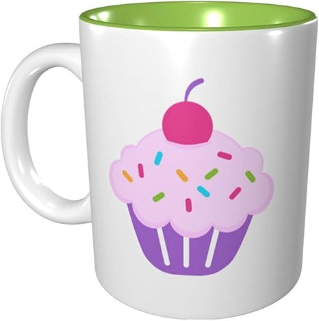 Amazon Co Jp ケーキ ティーポット カップ マグカップ コーヒー カップ セラミック マグ コップ 電子レンジ対応 食洗機対応 おしゃれ かわいい 330ml 9色 日常 ホーム キッチン