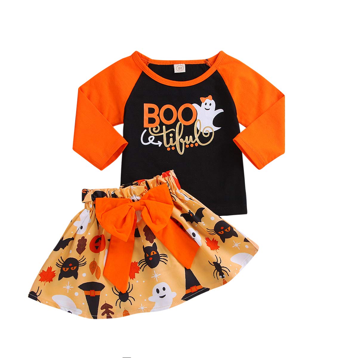 orange baby girl clothes