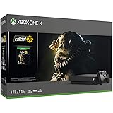 Microsoft Xbox One X Black 1TB/2TB Fallout 76 Bonus Bundle: Fallout 76, Xbox Wireless Controller, Xbox One X 4K HDR Console - Black