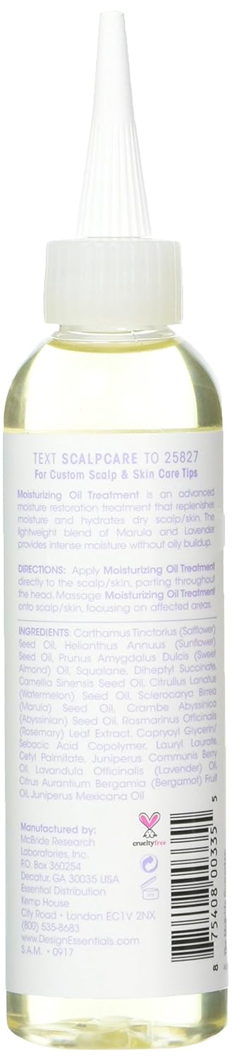 Design Essentials Scalp & Skin Care Anti-itch & Tension Relief, Tea Tree & Aloe, 4 Oz: Beauty