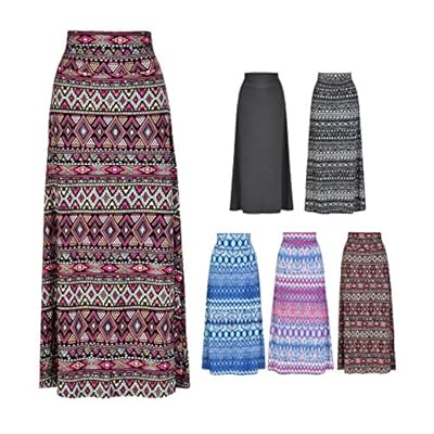 Howriis Women's Lightweight Floor Length Maxi Skirt Dress