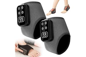 2pcs Foot Massager,Wireless 4 in 1 Foot Revive Massager with 3 Vibration Mode,5 Heat Leavel,for both father and mother