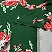 ECOWISH Womens Boho Irregular Long Sleeve Wrap Kimono Cardigans Casual Coverup Coat Tops Outwear Green XXL