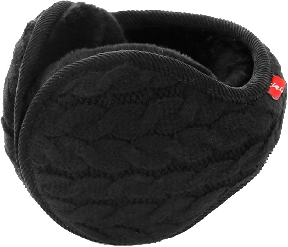 LerBen® Winter Earmuff Woolen Yarn Cable Knit Adjustable Wrap around