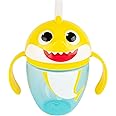 The First Years Pinkfong Baby Shark Straw Cup - Sippy Cup with Straw and Handles - Toddler Cups for Ages 9 Months and Up — 1 Count — 7 Ounces