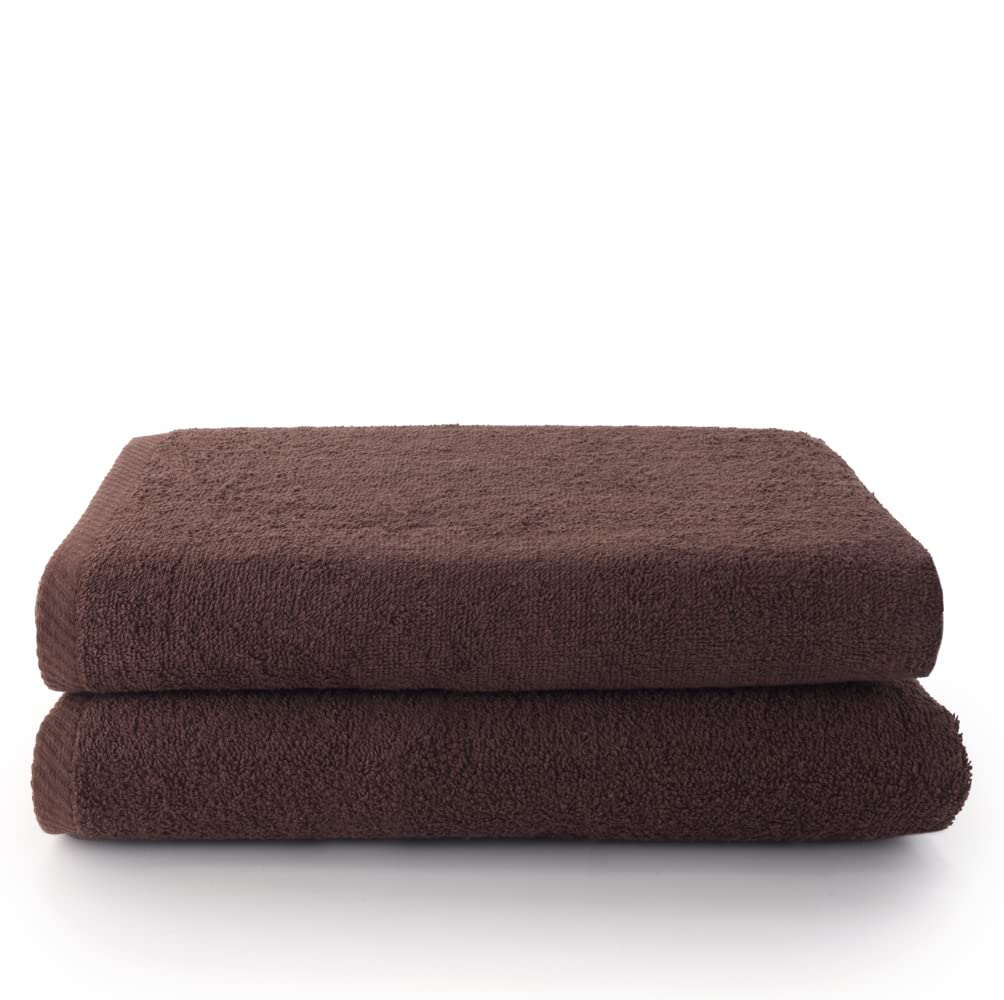 Top Towel - Set of 2 Bath Towels - 100% Cotton - 500 g/m² - Dimensions: 70 x 140 cm