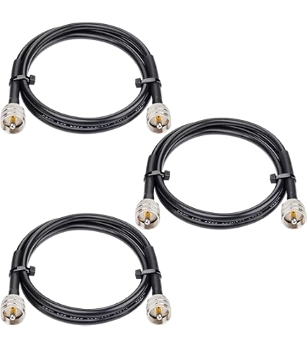 Cavo Coassiale Per Radio Cavo Coassiale RG58 Con Connettori PL259 UHF Maschio A BNC Maschio Angolato - Per Radio, Antenne, WiFi Cavo RF Angolato WiFi - Foto 4