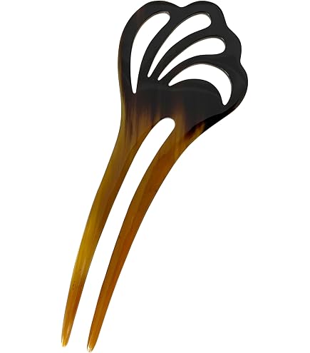 Amazon.com : Marycrafts Wavy Simple Horn Hair Fork Hairfork  display picture 1