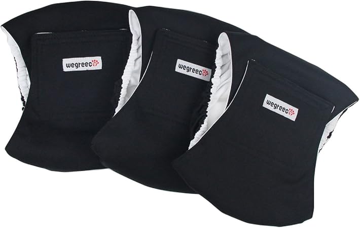 wegreeco washable male dog belly wrap