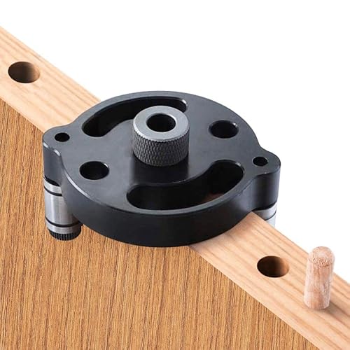 thumbnail image 2 of Woodworking Drill Guide 3-in-1 Doweling Jig Kit - Aluminum Drill Guide For 6/8/10mm Holes Woodworking Self Centering Drill Guide 2 of 13
