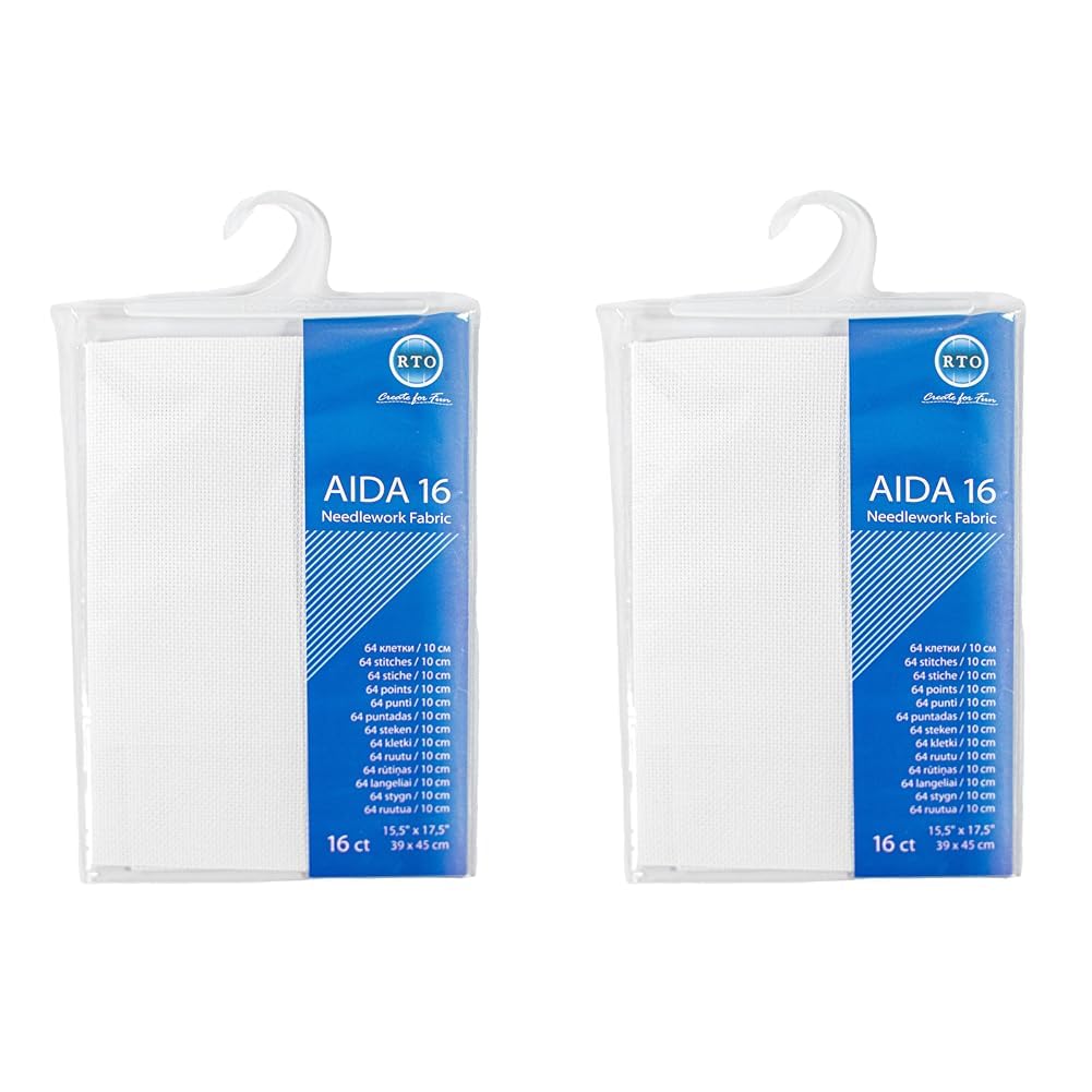 Mouldmaster Aida 16 White, 39cm x 45cm (Pack of 2)