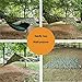 HIKANT Camping Hammock Set:Single Hammock,Mosquito Net,Rainfly Tarp Tent,(Lightweight,Waterproof,Sun-Shade) Hammock Tent Perfect for Backpacking,Hikingthumb 3