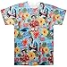 Elvis Presley Men's Surf's Up Sublimation T-shirt White