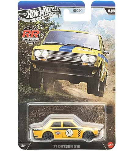Amazon.com: Hot Wheels '71 Datsun Bluebird 510, [Green] 162/250 J
