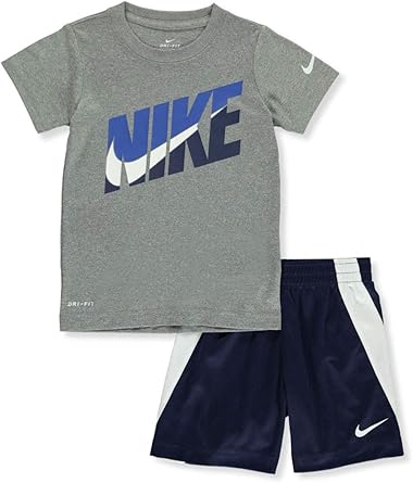 blue nike shorts outfit