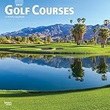Golf Courses 2019 12 x 12 Inch Monthly Square Wall Calendar, Golfing Sport (Multilingual Edition) by 