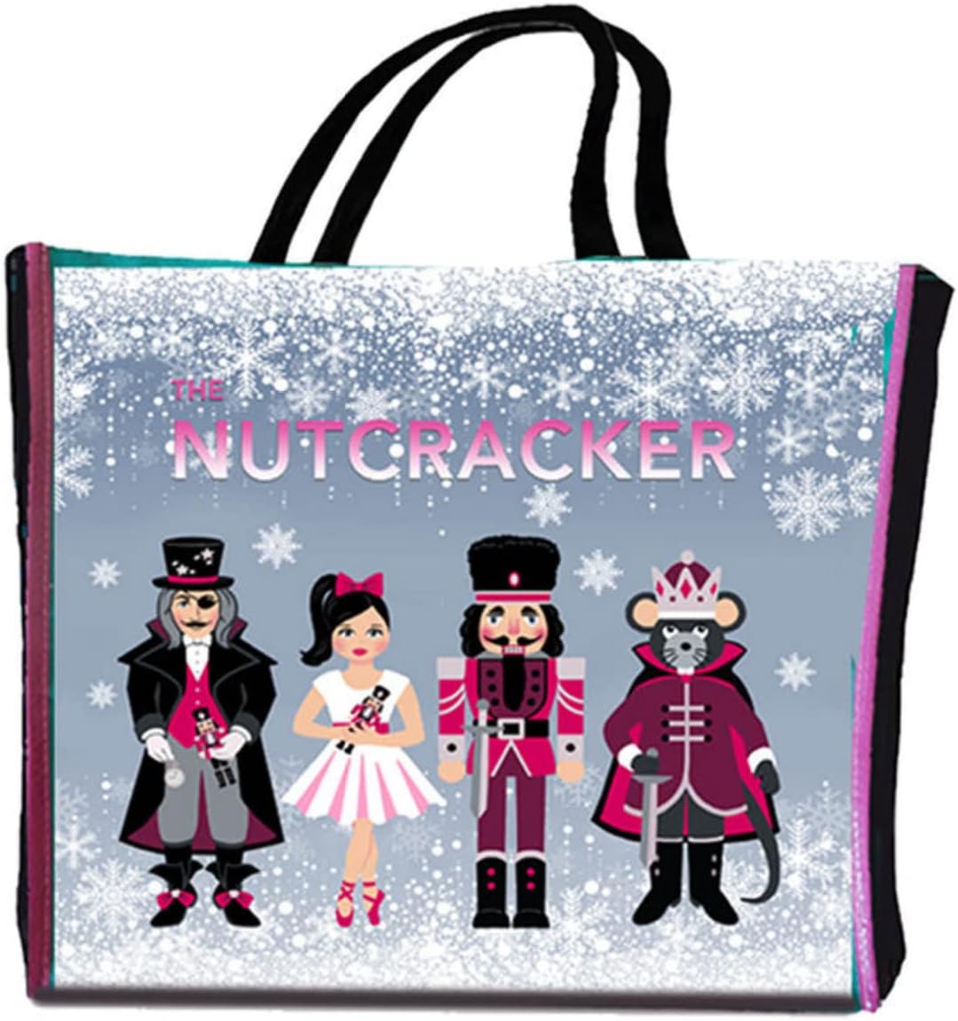 Nutcrackers - Nutcracker Ballet Gifts Nutcracker Characters & Dance Reusable Shopping Ballet Bag
