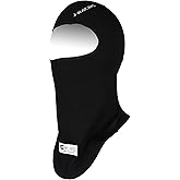 J-RACING® Racing Balaclava, Lightweight Aramid Knit, SFI 3.3 Certified, Flame Retardant, Stretch Fit & Breathable Head Sock for Auto Racing- Black