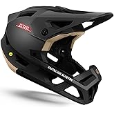 OutdoorMaster MIPS Full Face Mountain Bike Helmet for Men & Women - Two Removable Chin Pad, Ventilation Lightweight - Racing Downhill DH BMX MTB Helmet