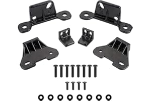 ZONFANT Hard Top Mounting Bracket Kits Compatible with Jeep Vehicle 2018-2024 Wrangler JL Gladiator JT, Complete One Set 20pcs Steel Hardtop Install Brackets