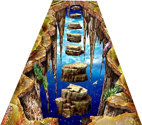 Alfombra Larga Corredor Alfombra Para Pasillo, Camino De Ripio Flotante