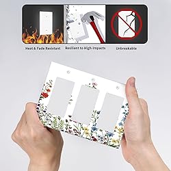 Decorative Light Switch Cover Plate Colorful