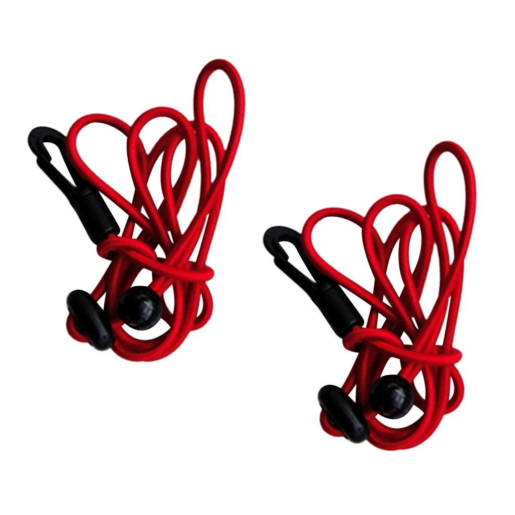 Gazechimp x m mm Correa de Kayak Paddle Leash Bungee Pesca Lanyard