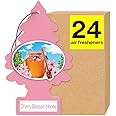 LITTLE TREES Air Fresheners Car Air Freshener. Hanging Tree Provides Long Lasting Scent for Auto or Home. Cherry Blossom, 24 Air Fresheners