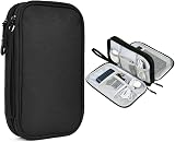 AMFUN Universal Hard Drive Case, Nylon Organizer Bag with Inner Mesh Pockets (L) view 9