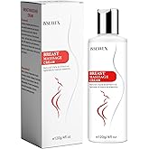 Breast Enhancement Cream-Bust Firming and Lifting Formula for Bigger, Non-Greasy Cream for Visibly Fuller &amp; Firmer Bust Line &ndash; Natural Bust Enhancer for Women