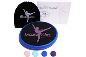 DHDH Sunny Ballet Turning Board for Dancers Balance Portable Training Equipment for Dance Spin Boards for Better Pirouette Figure Skating Technique Releve Ice Skaters Gymnasts and Cheerleaders