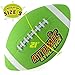 K-Roo Sports Atomic Athletics 6 Pack of Neon Rubber Playground Footballs - Regulation Size 9, 11.5