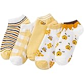 Benefeet Sox Womens Cute Ankle Socks Girls Novelty Fun Low Cut Socks Colorful Patterned Casual Cotton Short Summer Sock