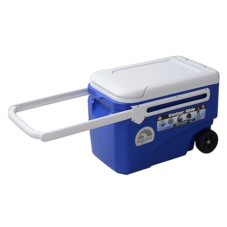 Igloo Nevera Portátil Contour Glide 36 L con Ruedas, Camping ...